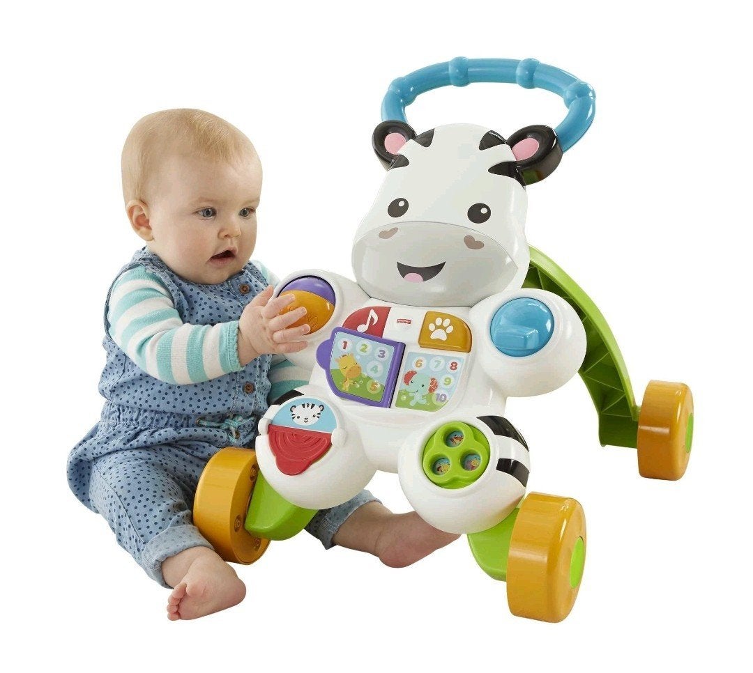 Loopwagen Fisher-Price zebra, Ophalen, Gebruikt