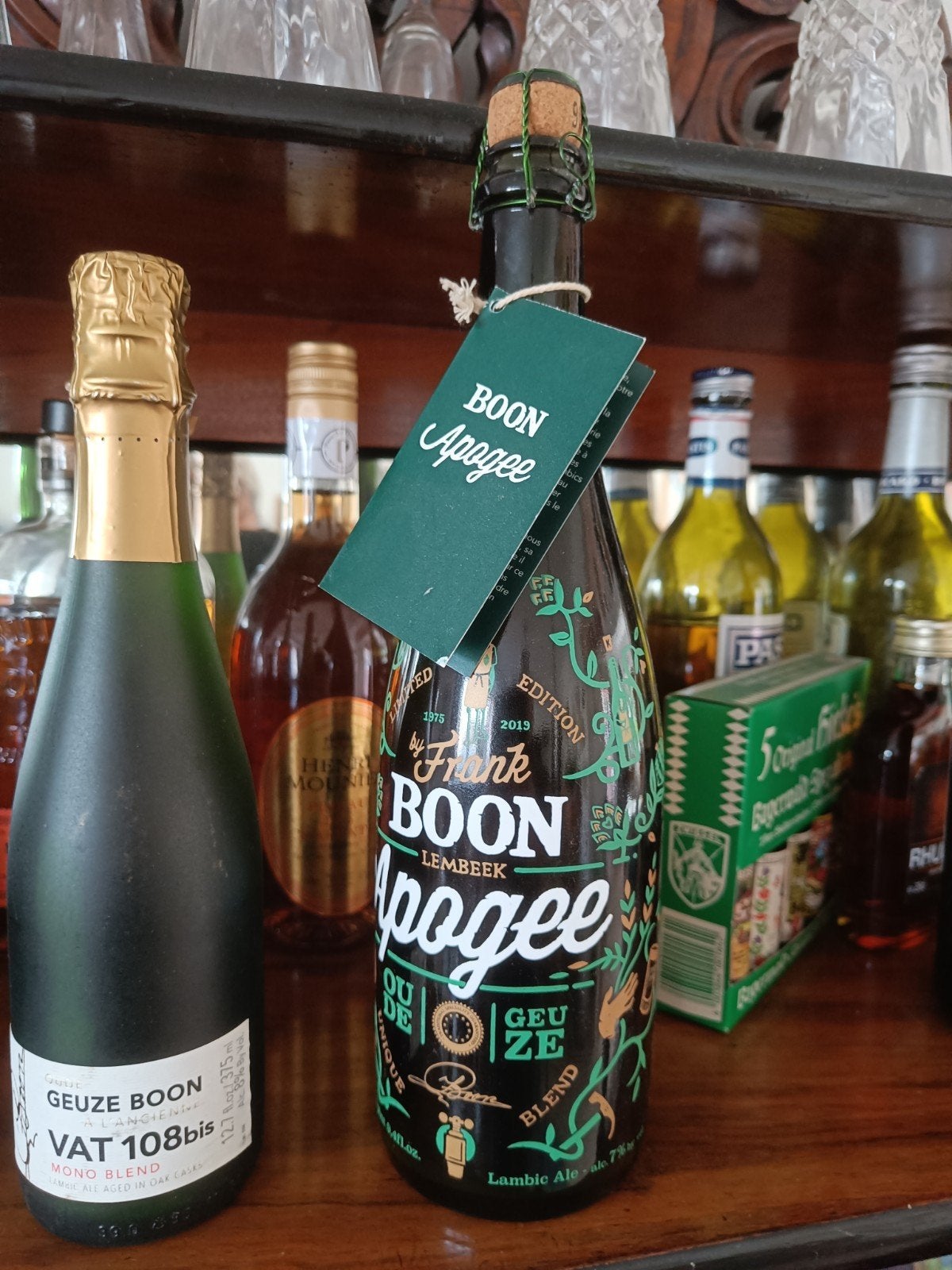 2x geuze, Collections, Enlèvement