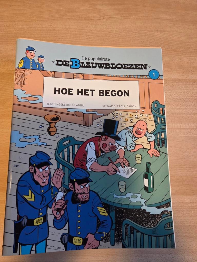 De Blauwbloezen collectie, Ophalen