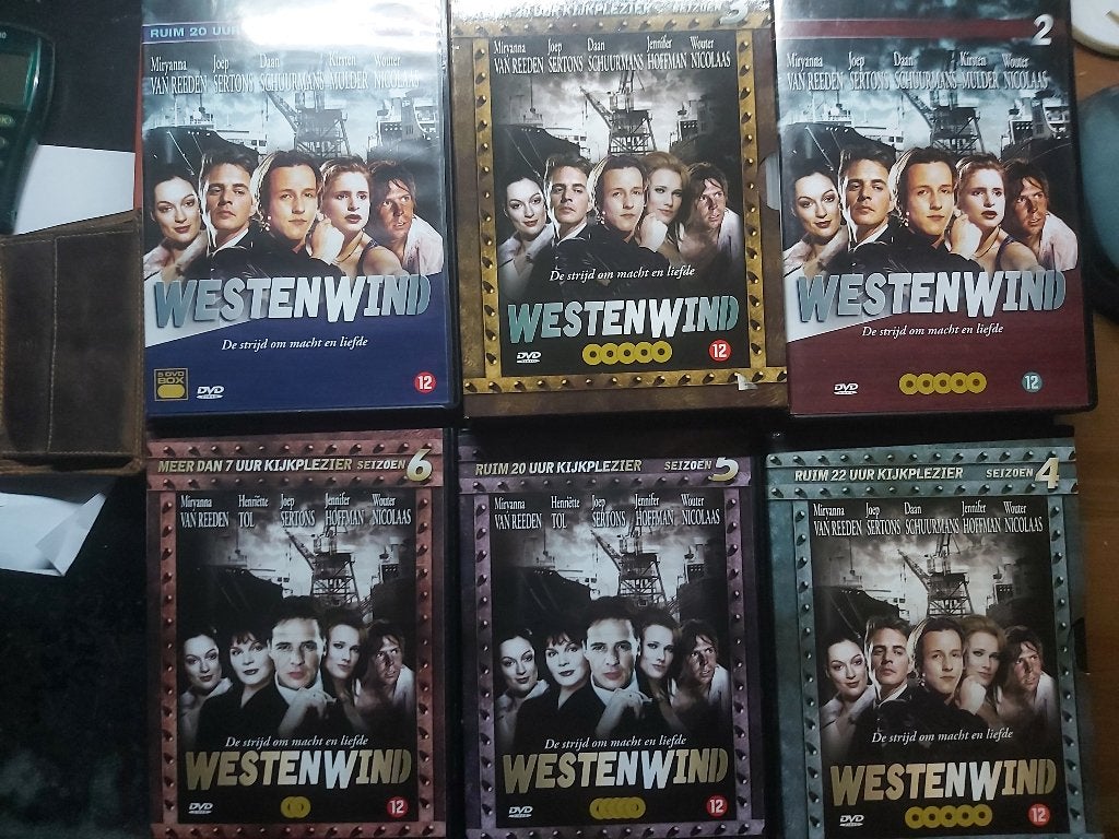 westenwind compleet 1 t/m. 6, Cd's en Dvd's, Gebruikt, Complete serie, Drama, Vanaf 9 jaar
