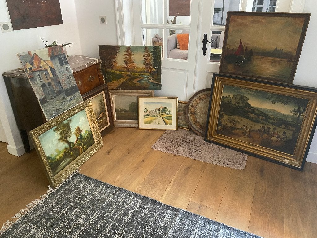 Ensemble de peinture, Enlèvement