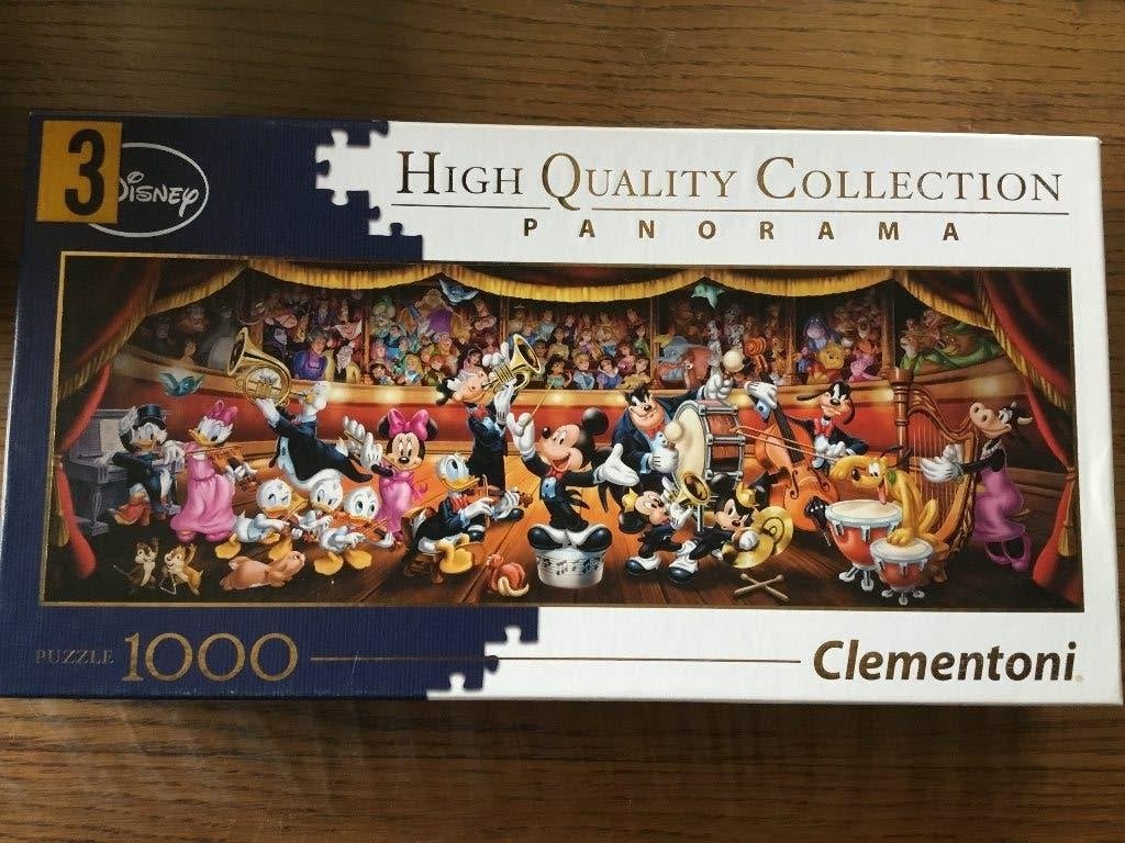 Puzzel Clementoni 1000 stukjes Disney Classic, Hobby en Vrije tijd, Ophalen of Verzenden, 500 t/m 1500 stukjes, Gebruikt, Legpuzzel