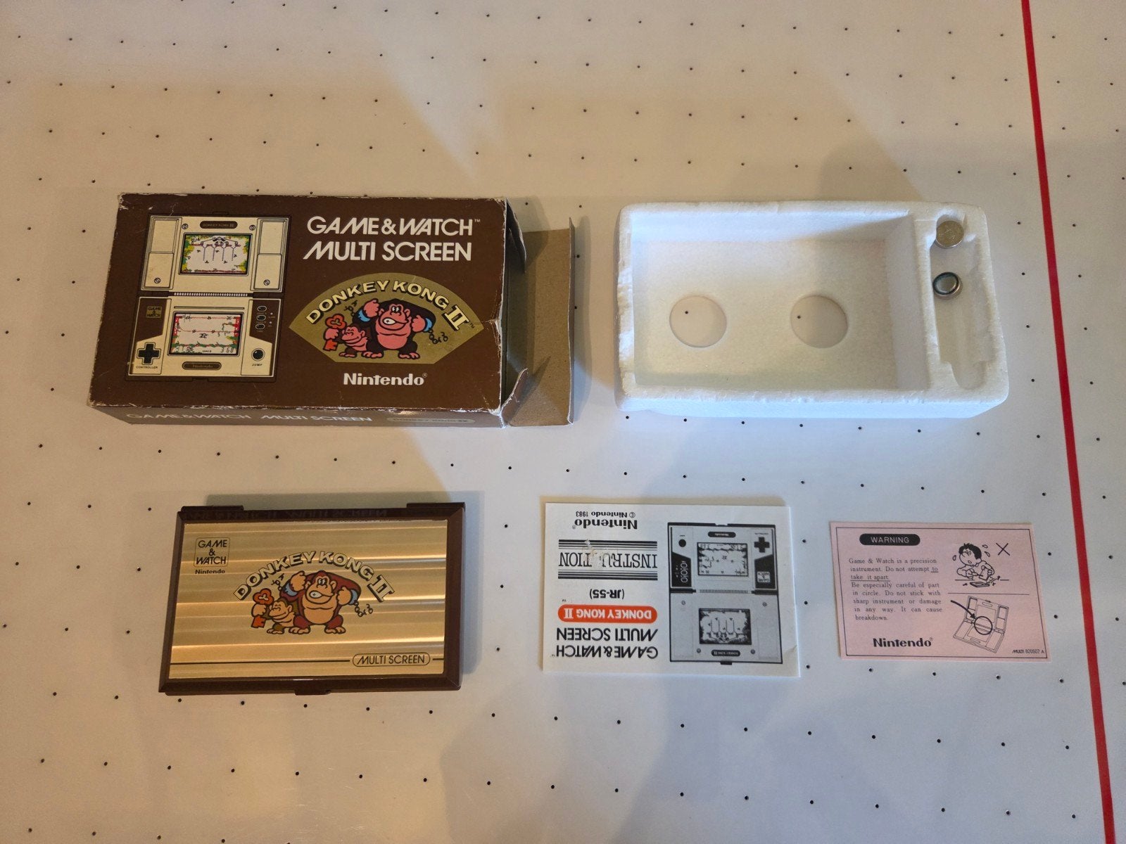 Nintendo Game and Watch Donkey Kong 2, Consoles de jeu & Jeux vidéo, Enlèvement ou Envoi, Nintendo, Comme neuf
