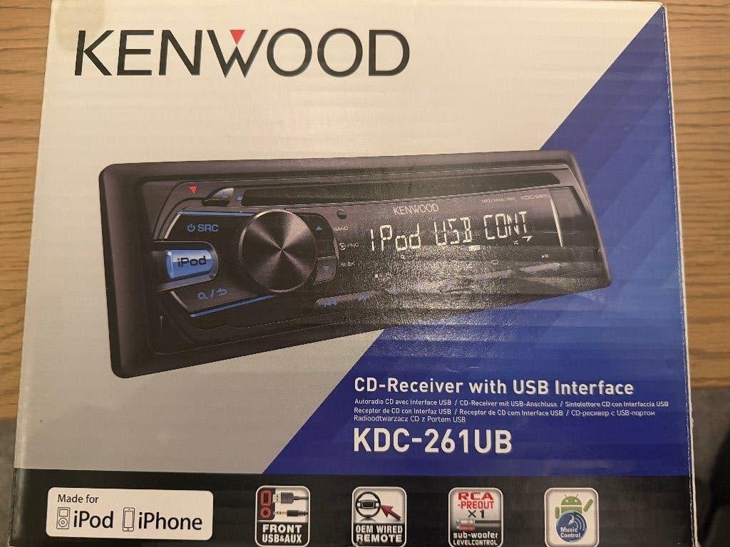 Autoradio Kenwood KDC-261UB, Auto diversen, Autoradio's, Ophalen, Zo goed als nieuw