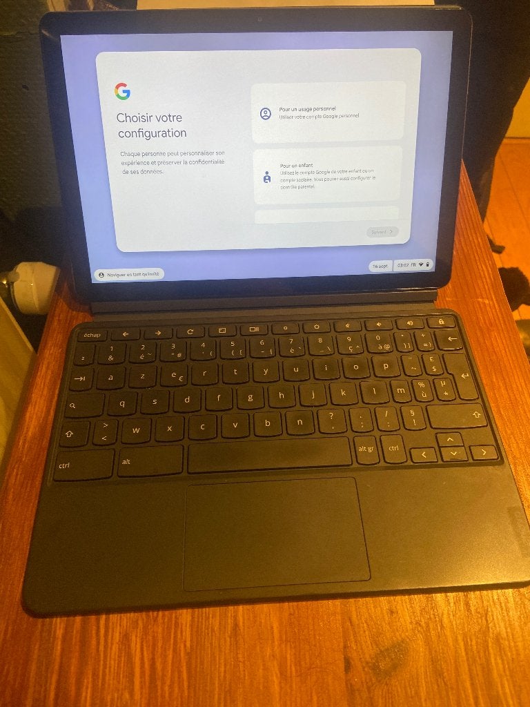 Lenovo 11-inch Chromebook, Gebruikt, Touchscreen, Ophalen of Verzenden, Azerty