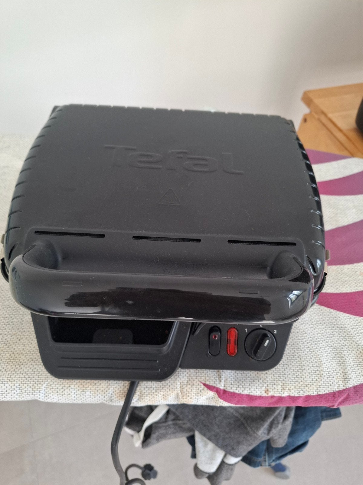 Grill tefal, Enlèvement