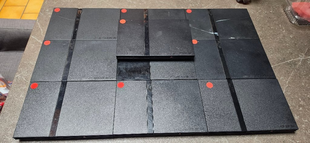 PS2 slim HS pakket van 10, Games en Spelcomputers, Ophalen of Verzenden, Niet werkend, Slim