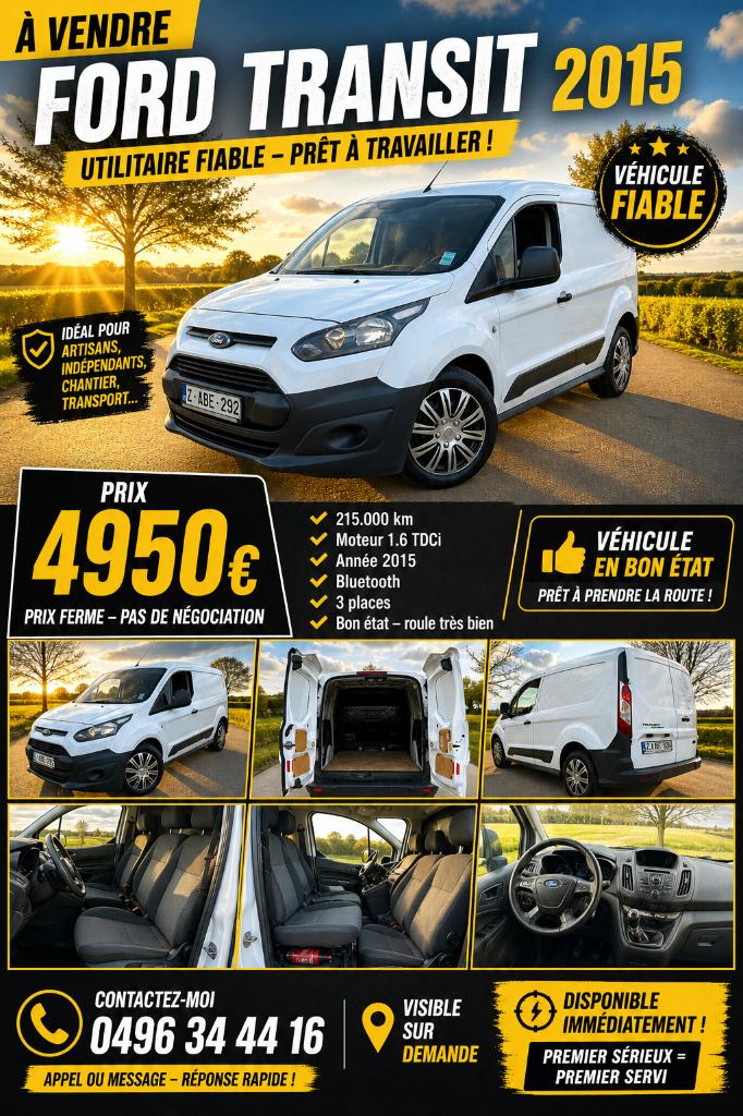 Ford, Auto's, Bestelwagens en Lichte vracht, Particulier, Te koop, Ford