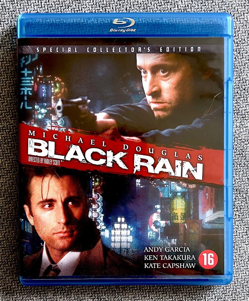 BLACK RAIN (Special Collector's Edition) Met Ondertitels NL!, Inclusief extra's, Vanaf 16 jaar, Nederlands, Film