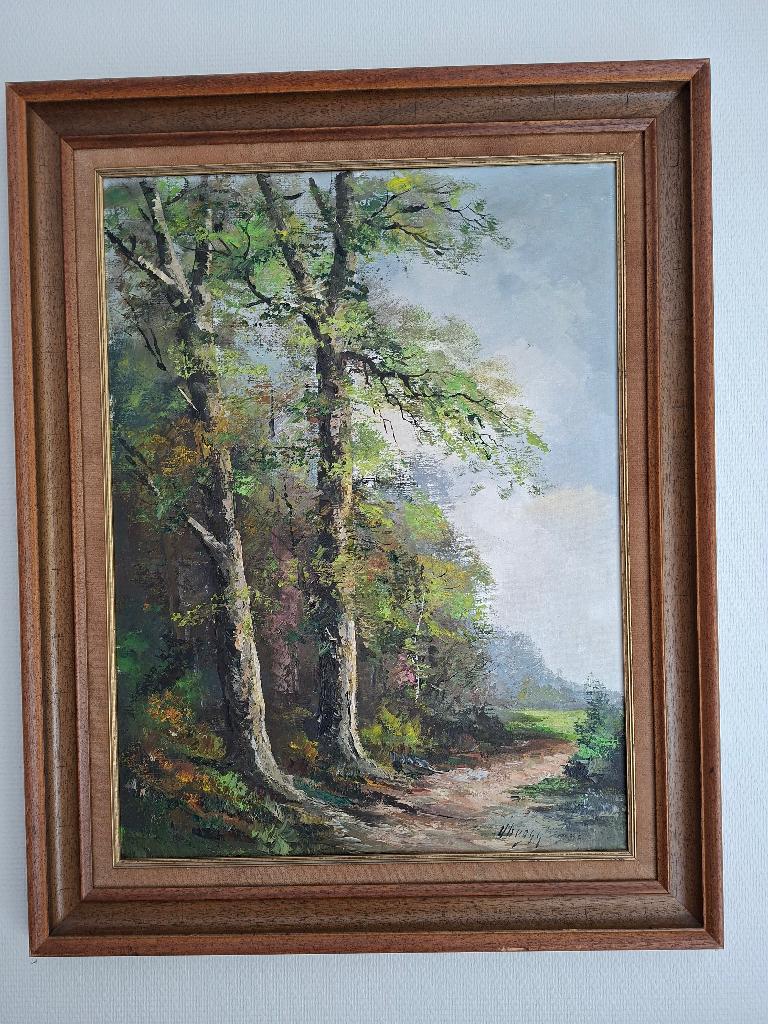 Landschapsschilderij, Ophalen