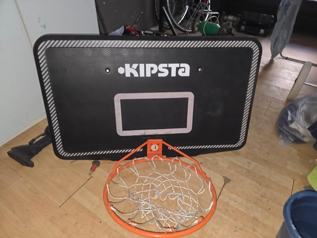Basketbalring, kipsta, opvouwbaar, compleet 80 euros, Sport en Fitness, Basketbal, Ophalen, Ring, Bord of Paal