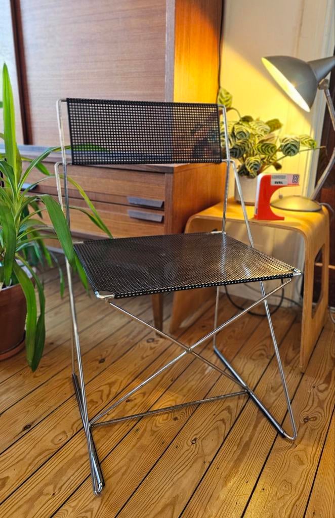 Chaise X Line Magis, Niels Jørgen Haugesen, 1970 vintage, Enlèvement