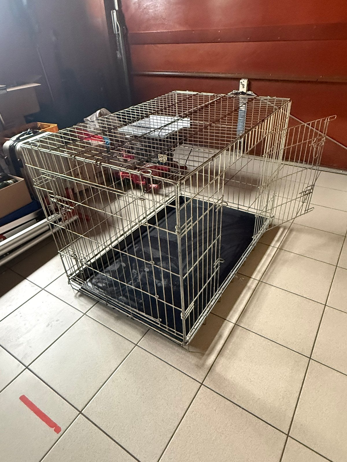 Cage pour chien XL 1066876 cm - 2 portes - pliable, Enlèvement, Utilisé