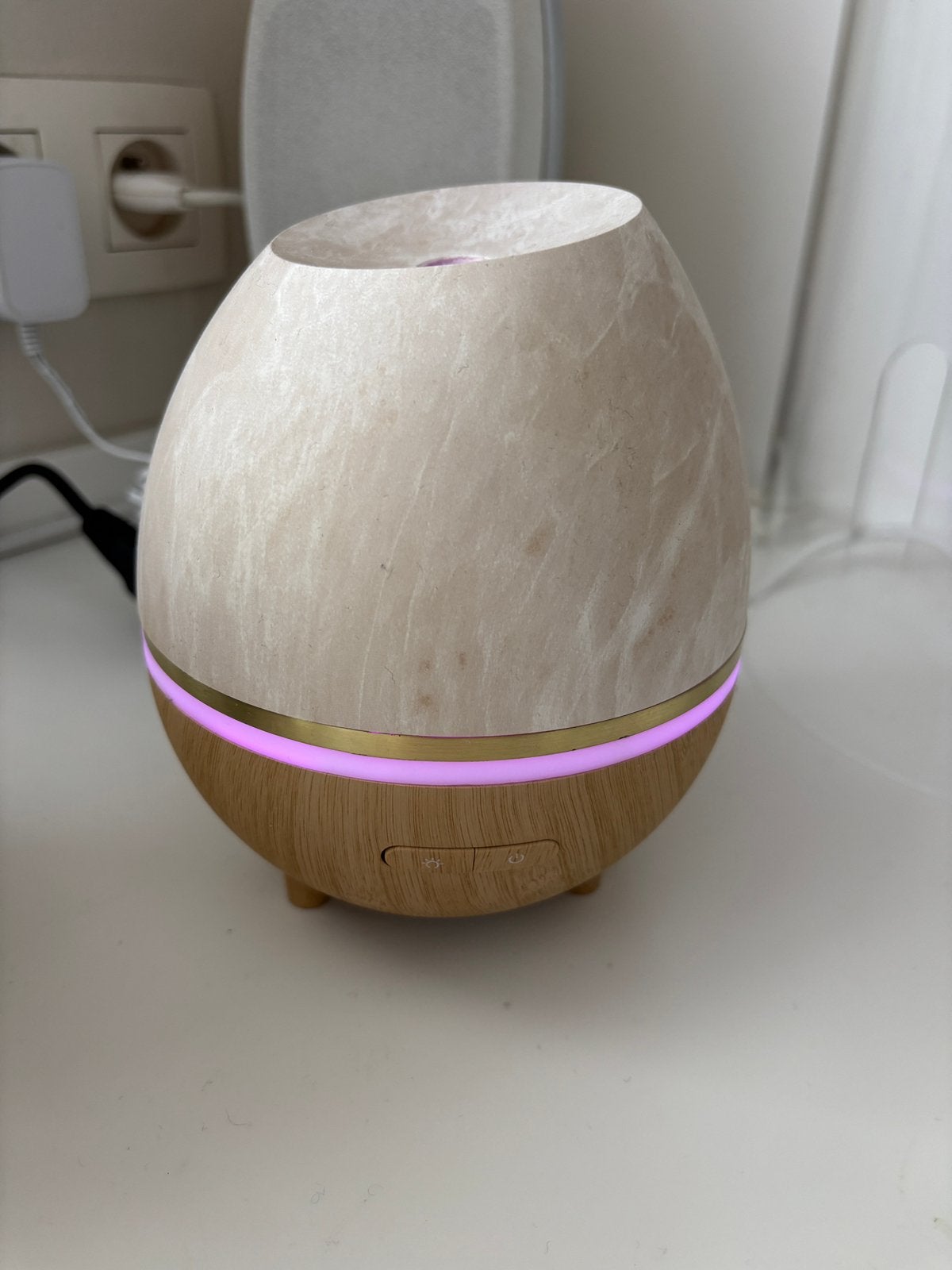Phytosun Aroms Diffuseur Mauna avec 3 flacons d'huiles ess, Enlèvement ou Envoi, Comme neuf, Blanc, Japandi