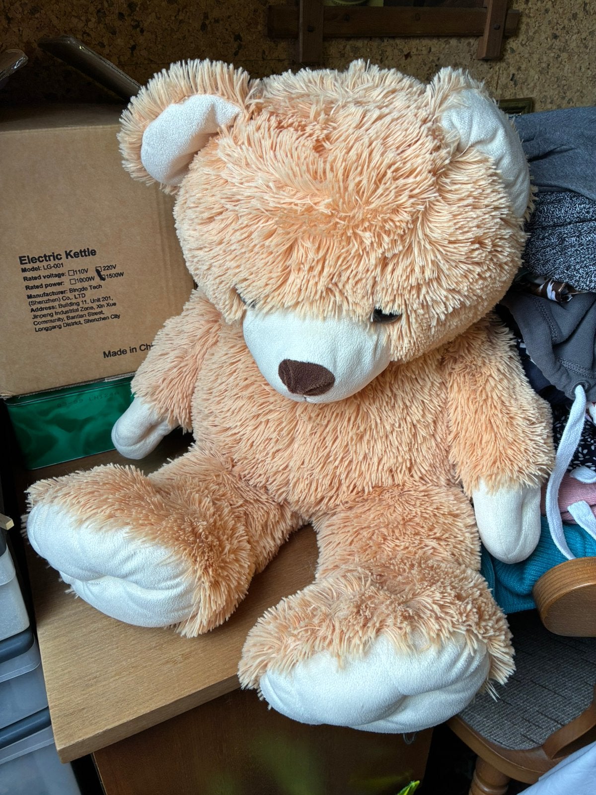 Knuffel beer, Enlèvement, Comme neuf