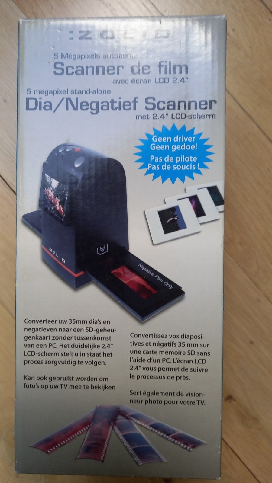 Scanner à diapositive/négatif, Enlèvement, Comme neuf