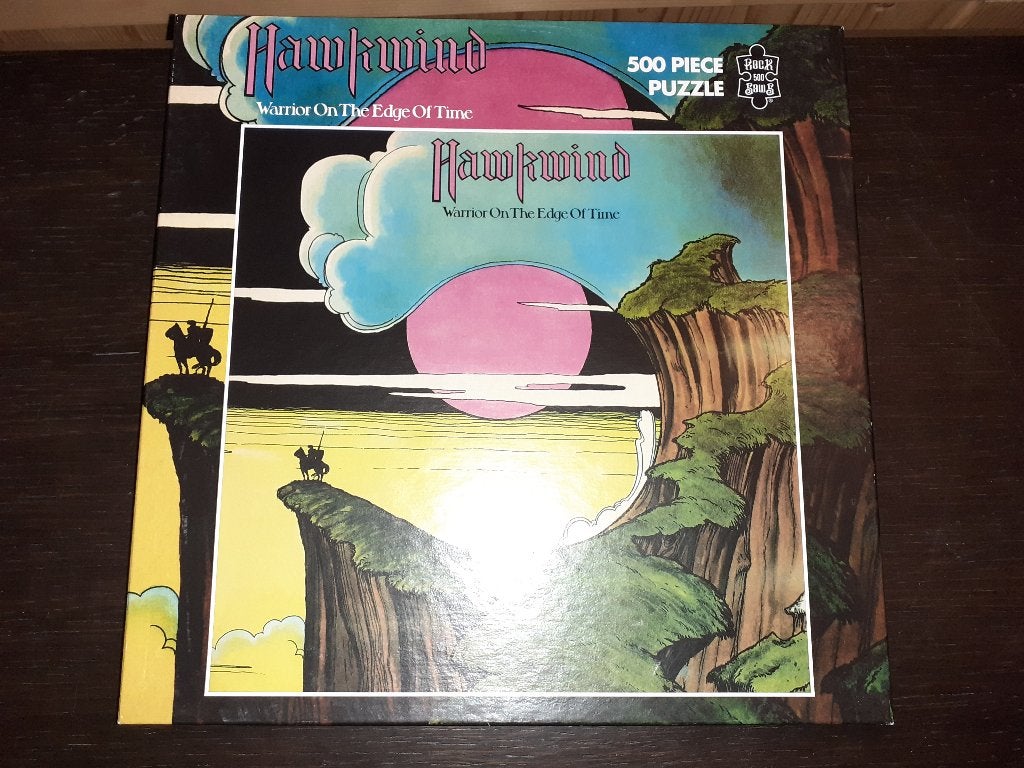 HAWKWIND puzzel, Rock Saw Puzzle, Ophalen of Verzenden, 500 t/m 1500 stukjes, Zo goed als nieuw, Legpuzzel
