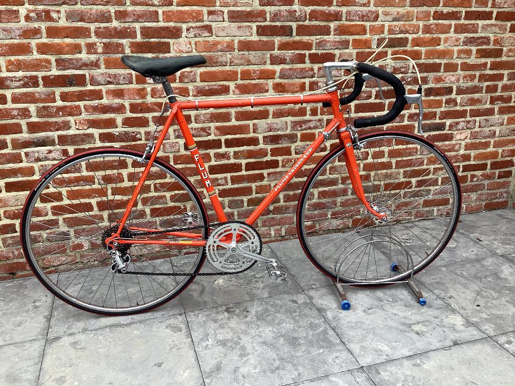 Pluim vainqueur retro koersfiets 78, Fietsen en Brommers, Ophalen, Jaren '60 of nieuwer, Velgrem, Plum vainqueur