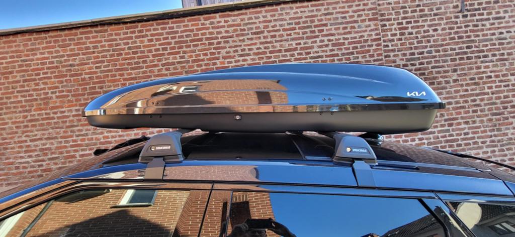 Coffre de toit KIA + Yakima Barres de toit, Enlèvement