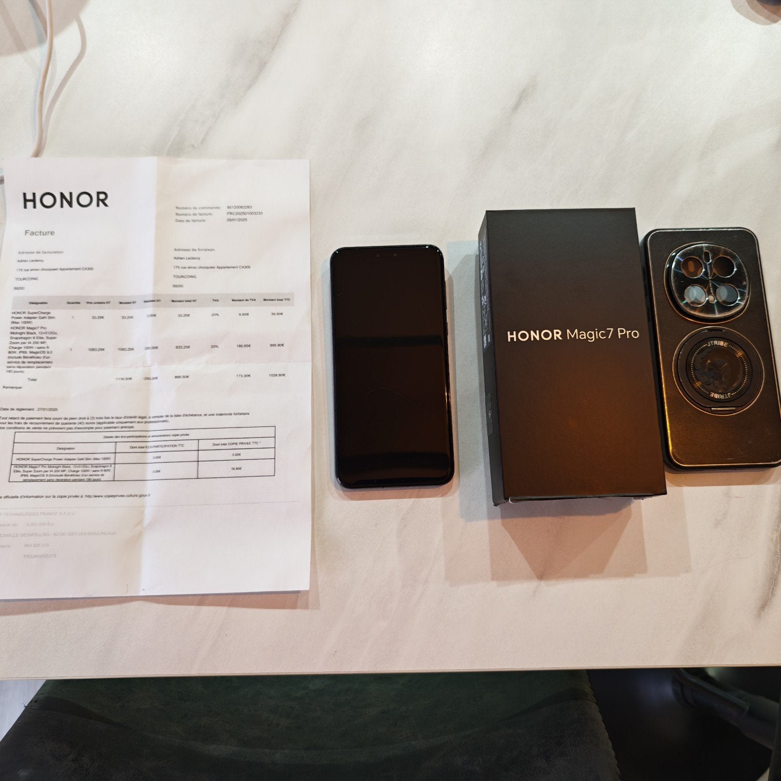Honor magic pro 7, Telecommunicatie, Ophalen