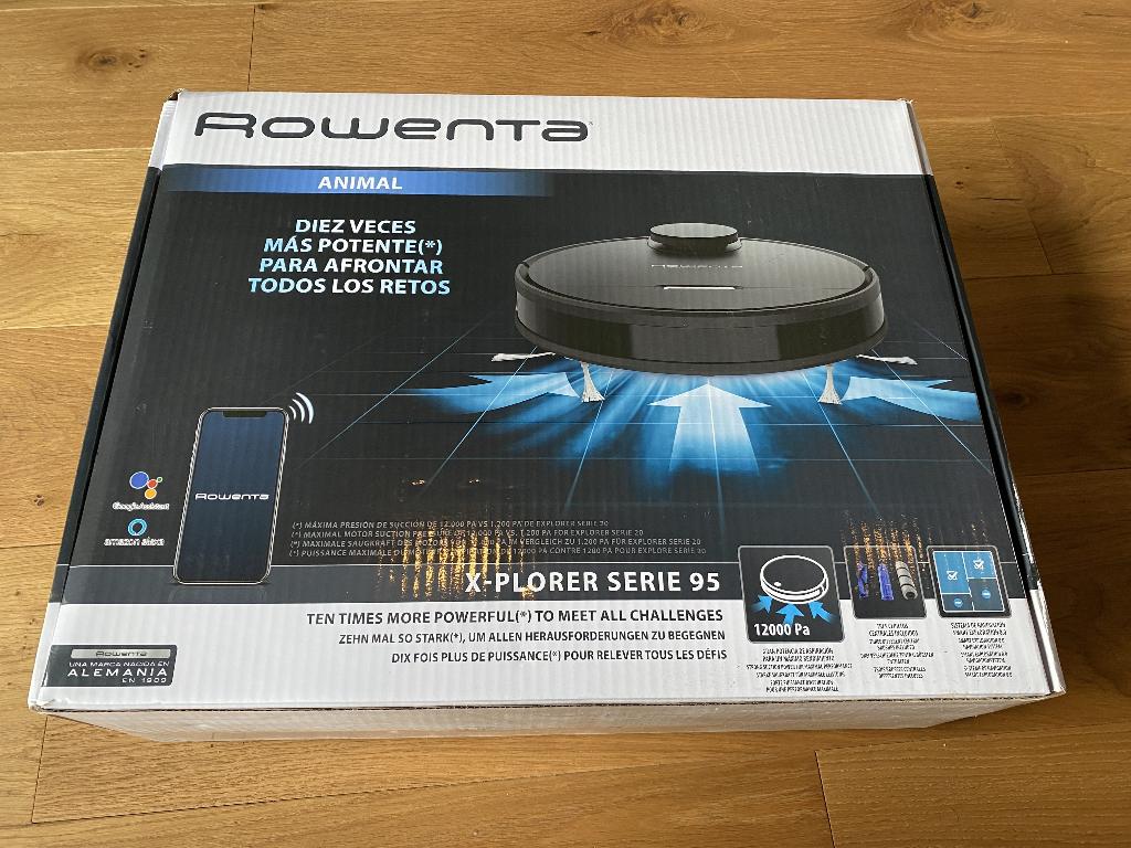 Rowenta X-plorer Serie 95 Animal version NEW, Electroménager, Aspirateurs, Neuf, Aspirateur robot, Réservoir, Enlèvement ou Envoi