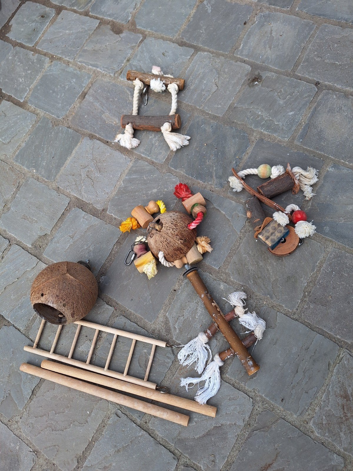 speeltjes vogelkooi, Ophalen, Vogelkooi