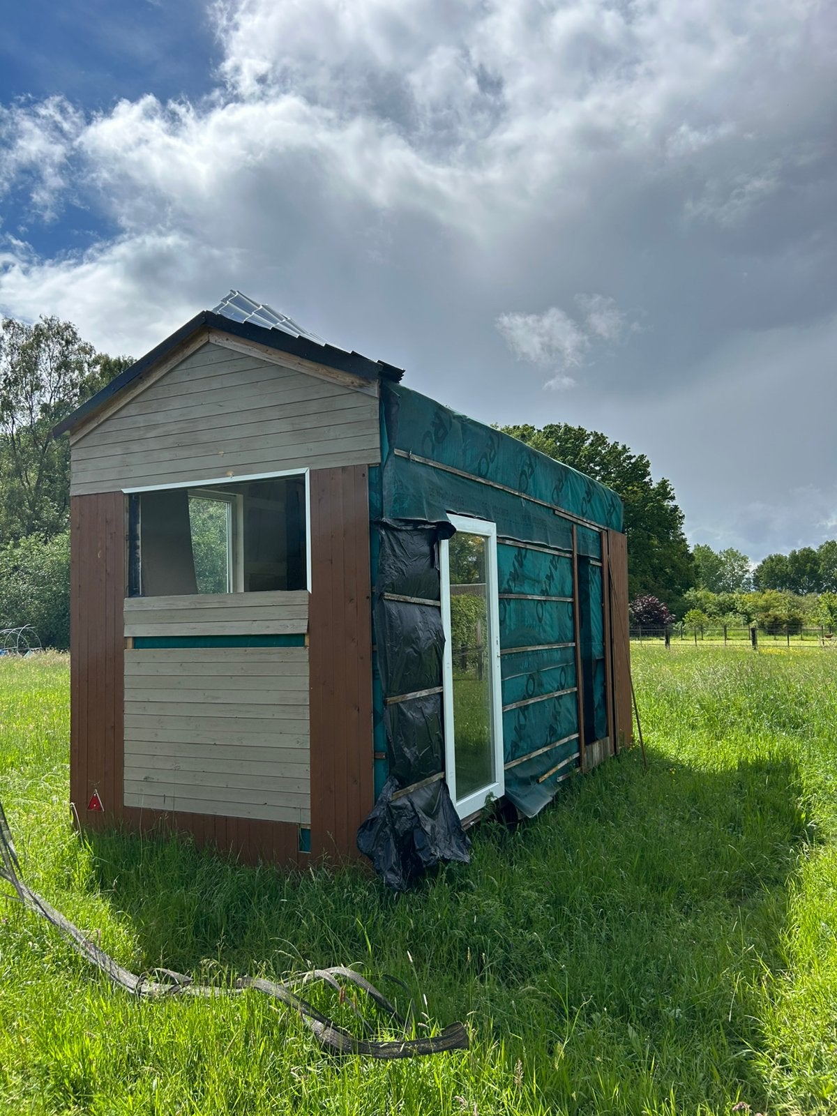 Tiny house/dubbel as remorque, Caravans en Kamperen, Particulier