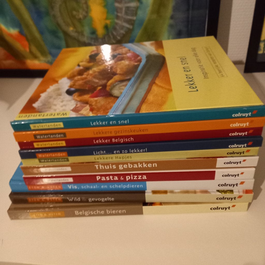 Kookboeken: eten en weten , watertanden, Enlèvement ou Envoi, Comme neuf, Europe, Entrées et Soupes