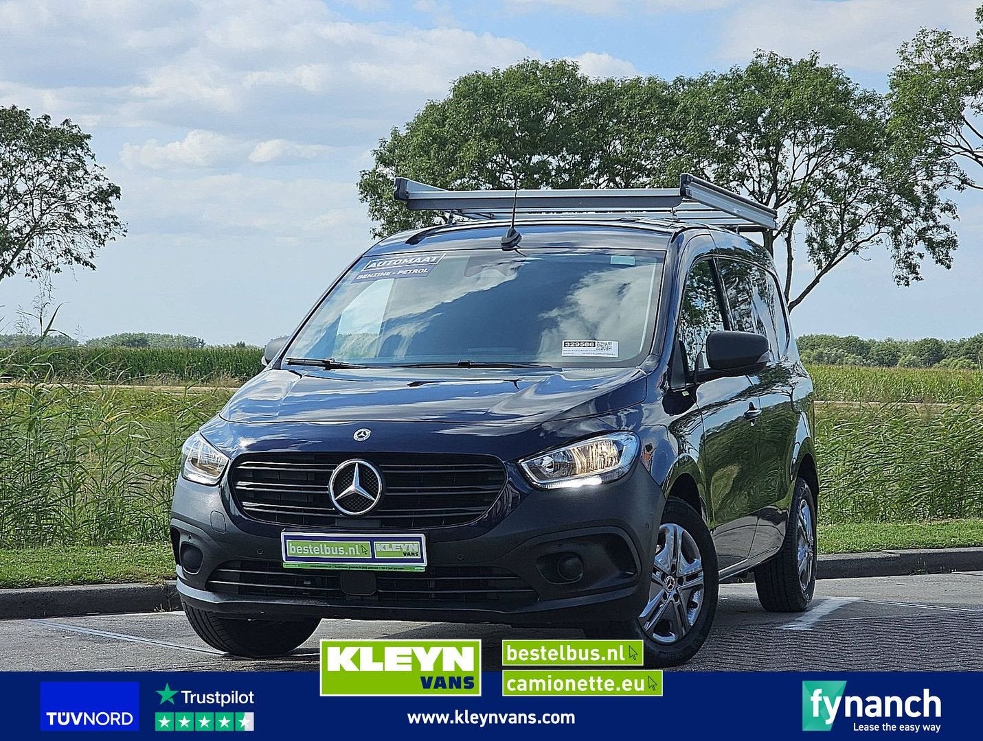 Mercedes-Benz CITAN 113 BENZINE automaat ac, Auto's, Automaat, Blauw, Mercedes-Benz, Bedrijf