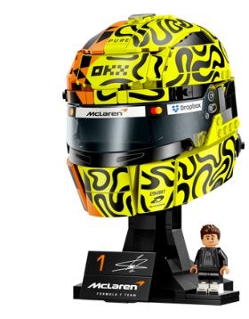 LEGO F1 HELM LANDO NORRIS, Ophalen, Lego, Nieuw, Complete set