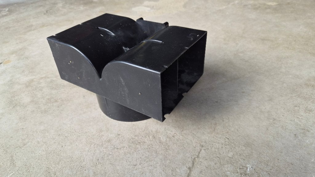 Adaptateur de sortie rectangulaire pour hotte, Electroménager, Enlèvement