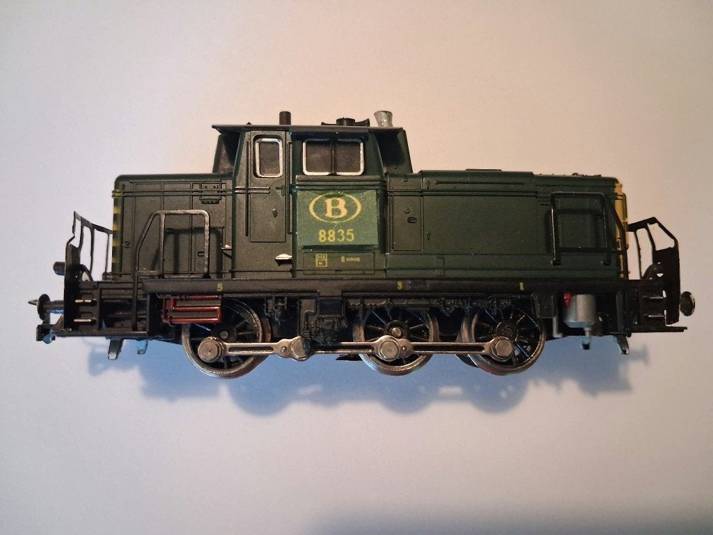 Locomotive HO Fleischmann SNCB 8835, Enlèvement ou Envoi, Utilisé, Locomotive, Fleischmann