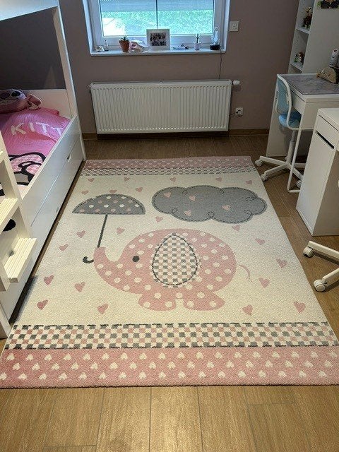 Tapijt kinderkamer 160 x 230, Ophalen, Gebruikt, 150 tot 200 cm, 200 cm of meer