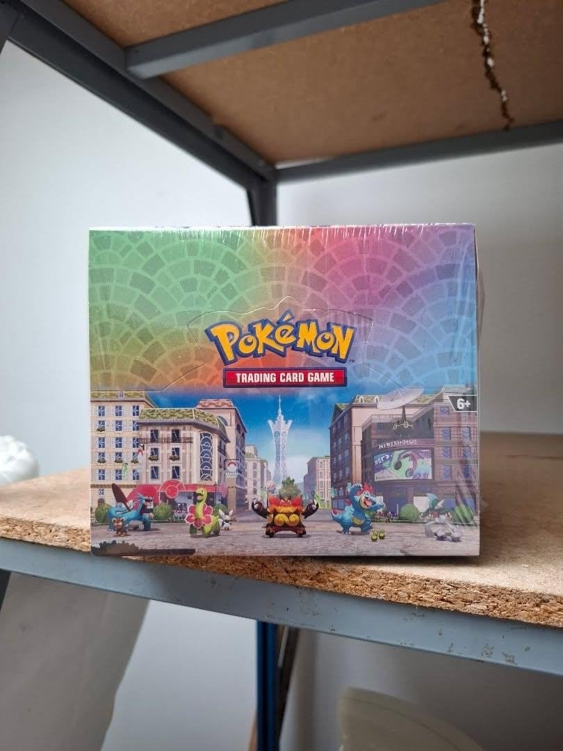 Lumiose City Mini Tins Display Engels, Ophalen of Verzenden, Nieuw, Boosterbox, Foil