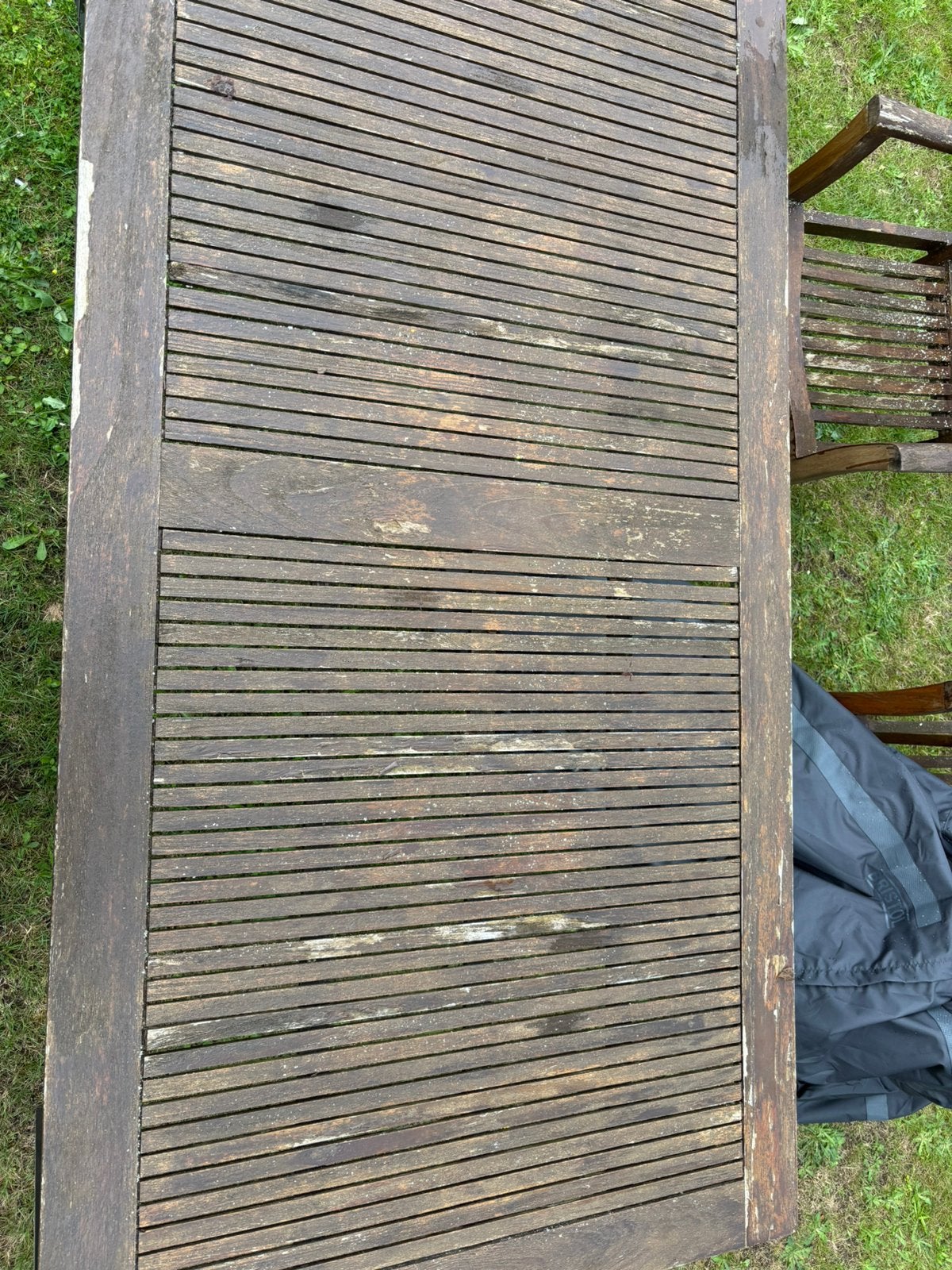 Gratis tuintafel, Tuin en Terras, Ophalen, Gebruikt, 100 tot 150 cm, 150 tot 200 cm