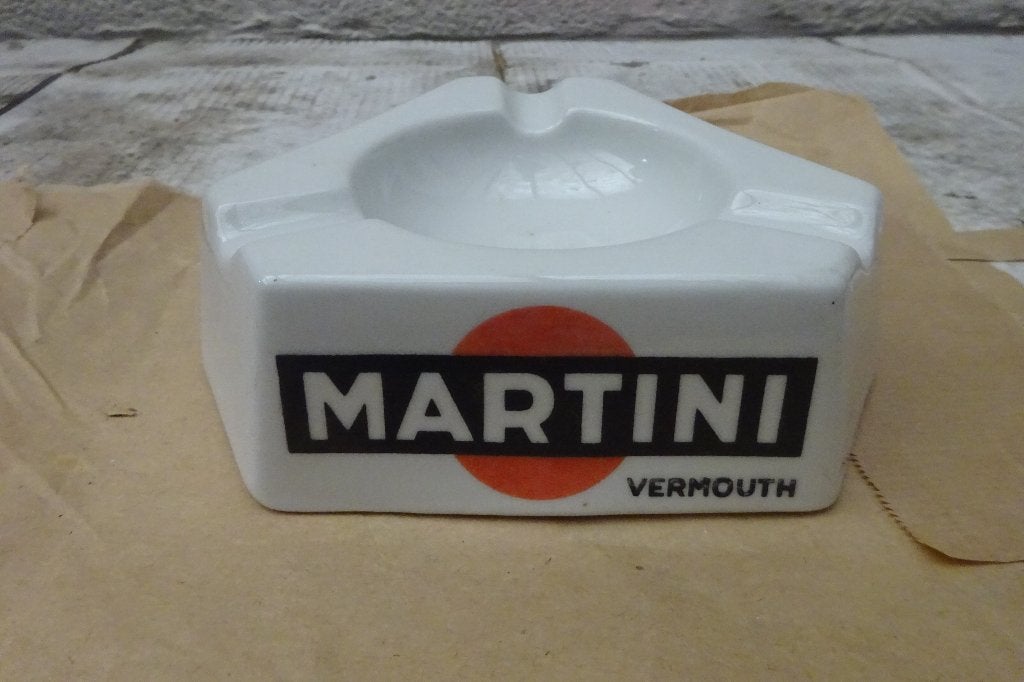Martini Vermouth asbak - Martini droge vermout - Rossi, Ophalen, Zo goed als nieuw, Gebruiksvoorwerp
