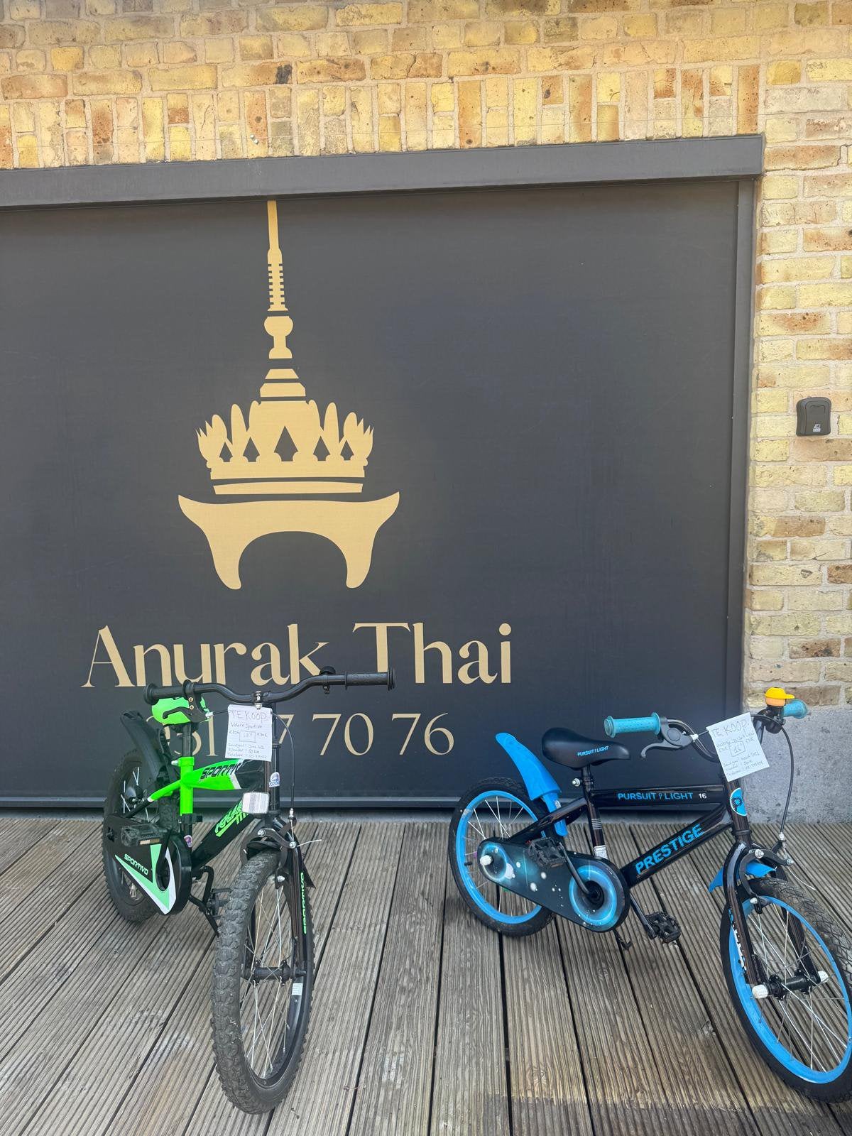 Fiets kinderen, Ophalen, Zo goed als nieuw
