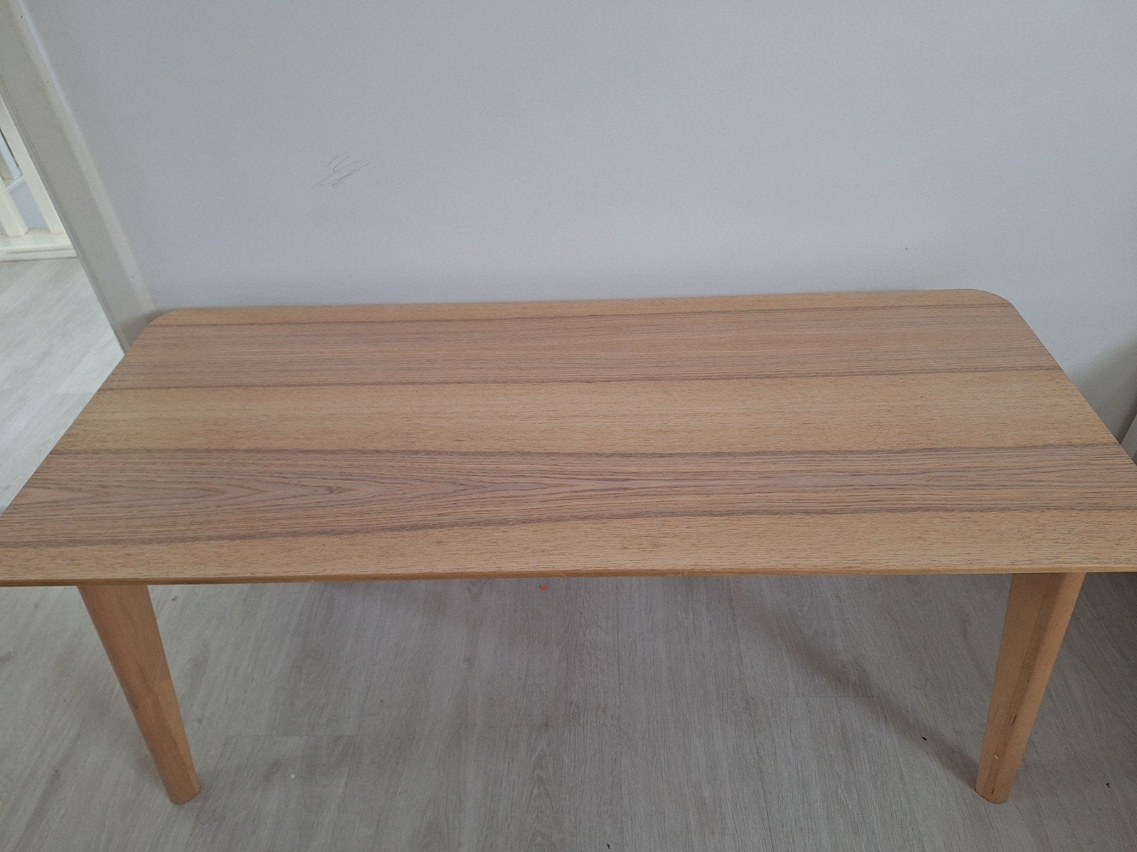 ikea houten tafel, Tuin en Terras, Tuinbanken, Ophalen, Zo goed als nieuw, Hout