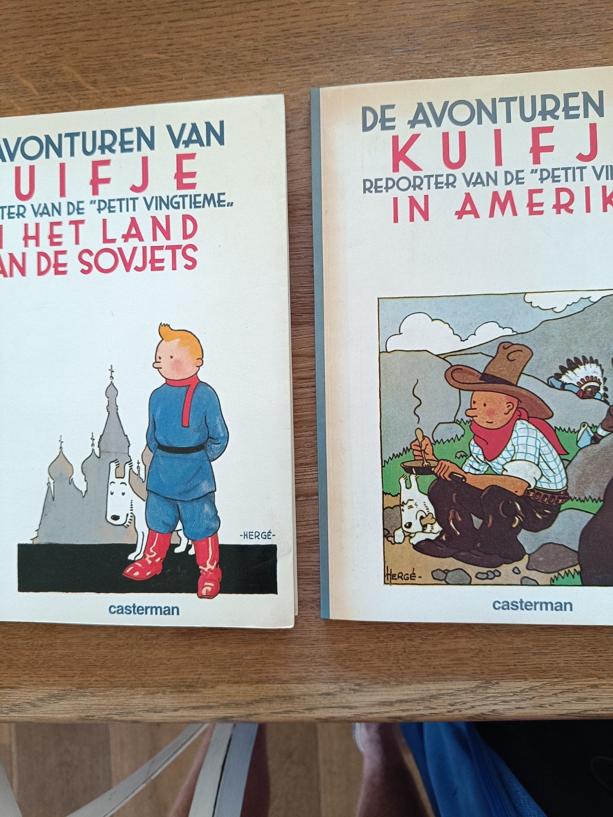 Kuifje, Boeken, Ophalen