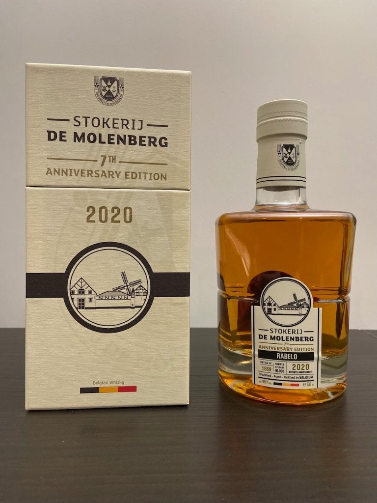 Whiskey Molenberg verjaardagseditie 2020 Rabelo, Neuf, Autres régions, Enlèvement ou Envoi, Autres types