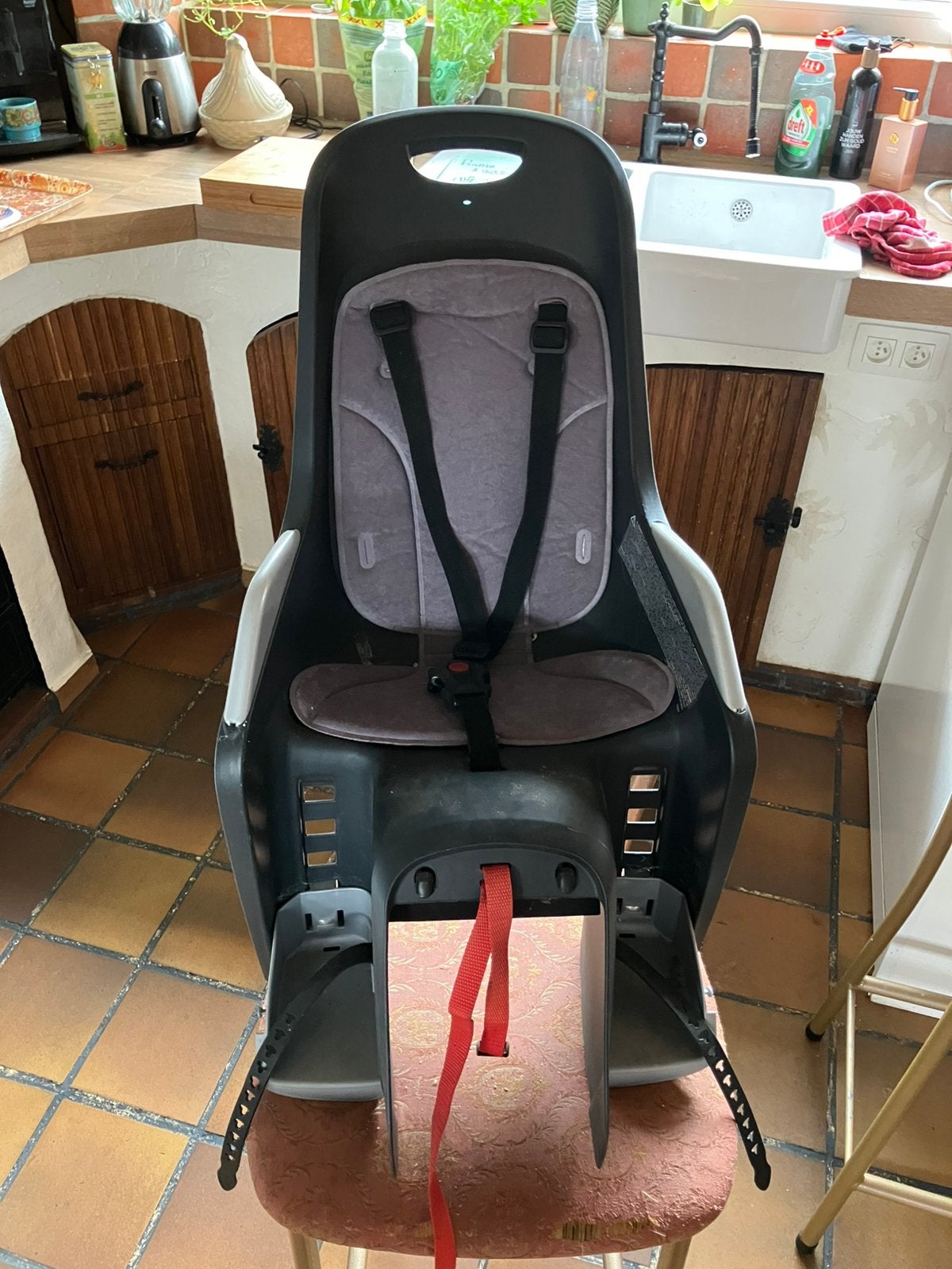 Siège de vélo Polisport Maxi Bubbly, Vélos & Vélomoteurs, Accessoires vélo | Sièges de vélo, Repose-pieds, Enlèvement, Utilisé