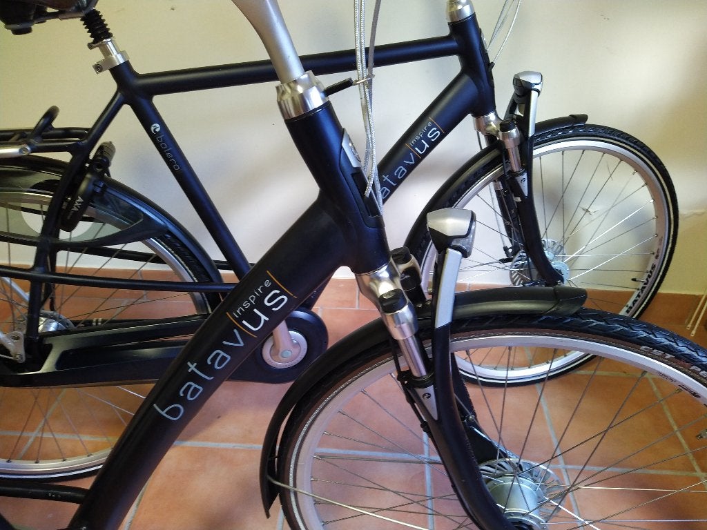 2 Batavus Dames 53 en Herenfiets 61, Fietsen en Brommers, Ophalen, Batavus, Schijfrem, 53 tot 56 cm