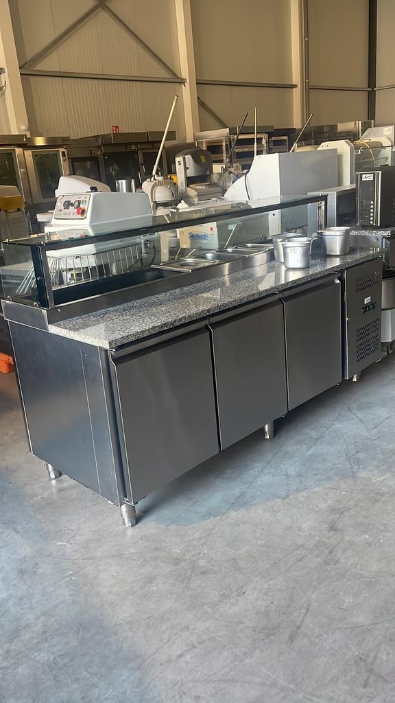 Pizzaoven,Spoeltafel .Bakplaat.Koelkast.Kumpir-Bakplaat-oven, Zakelijke goederen, Ophalen of Verzenden, Ovens, Microgolfovens en Steamers