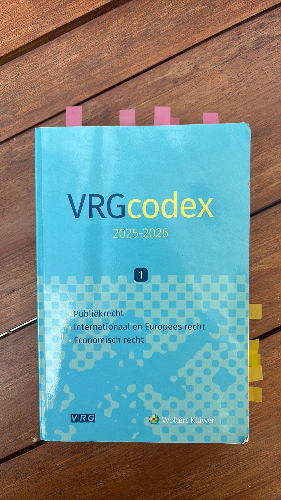 VRG Codex 2025-2026, Boeken, Ophalen