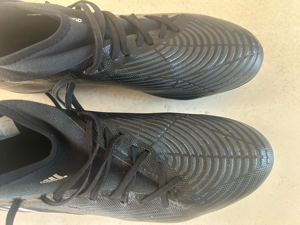Voetbalschoenen zwart, Sport en Fitness, Ophalen, Gebruikt, Schoenen
