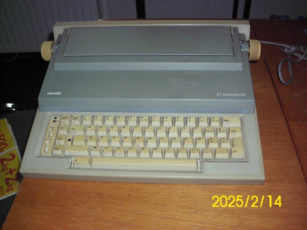 Machine à écrire, Computers en Software, Ophalen, Gebruikt