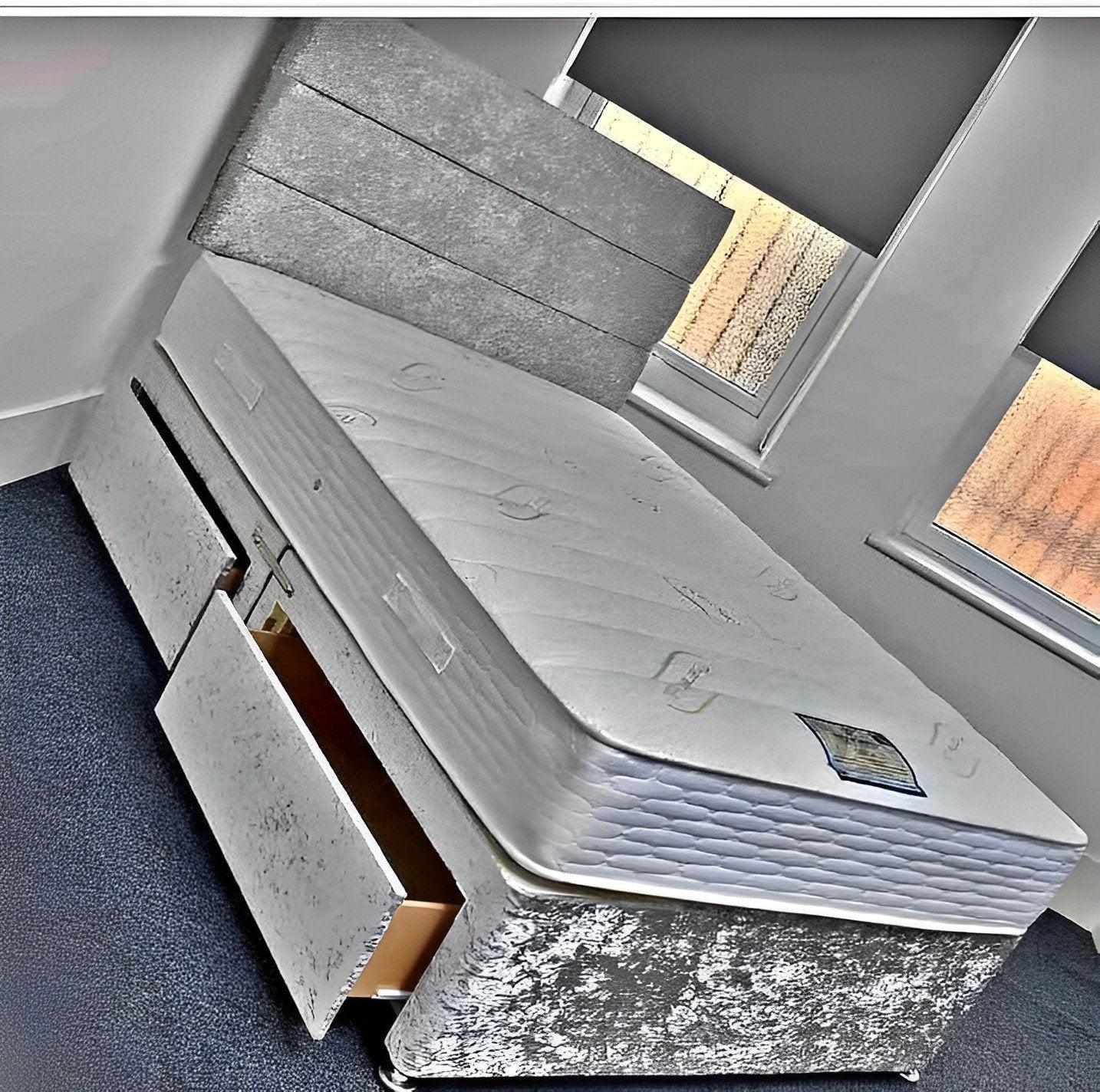 Tweepersoonsbed met matras  90200,140200,160200,180x200cm, Verzenden, Nieuw, 140 cm, 200 cm