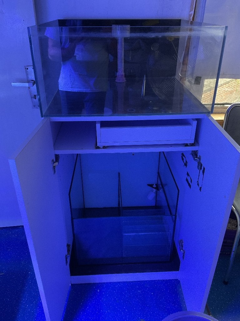 Zeeaquarium stekkenbak, Dieren en Toebehoren, Ophalen, Gebruikt, Leeg aquarium, Overige merken