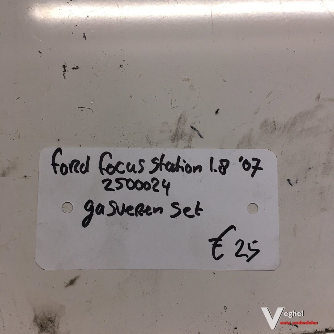 Ford Focus Station 1.8 2007 Wagennr 2500024  Gasveren set ac, Gebruikt, -, -, Ophalen of Verzenden