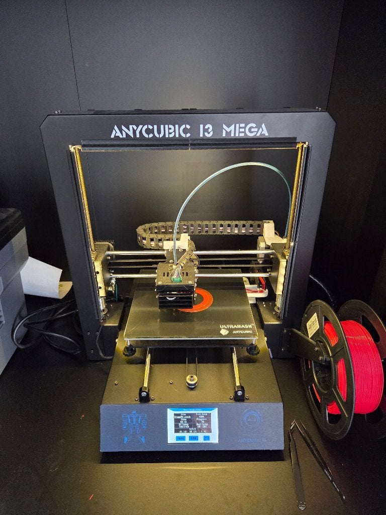 Anycubic i3 Mega (upgraded), Computers en Software, 3D Printers, Gebruikt, Filament, Ophalen